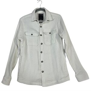 Essex cressing Textured cotton  Button-Up long sleeves Shirt